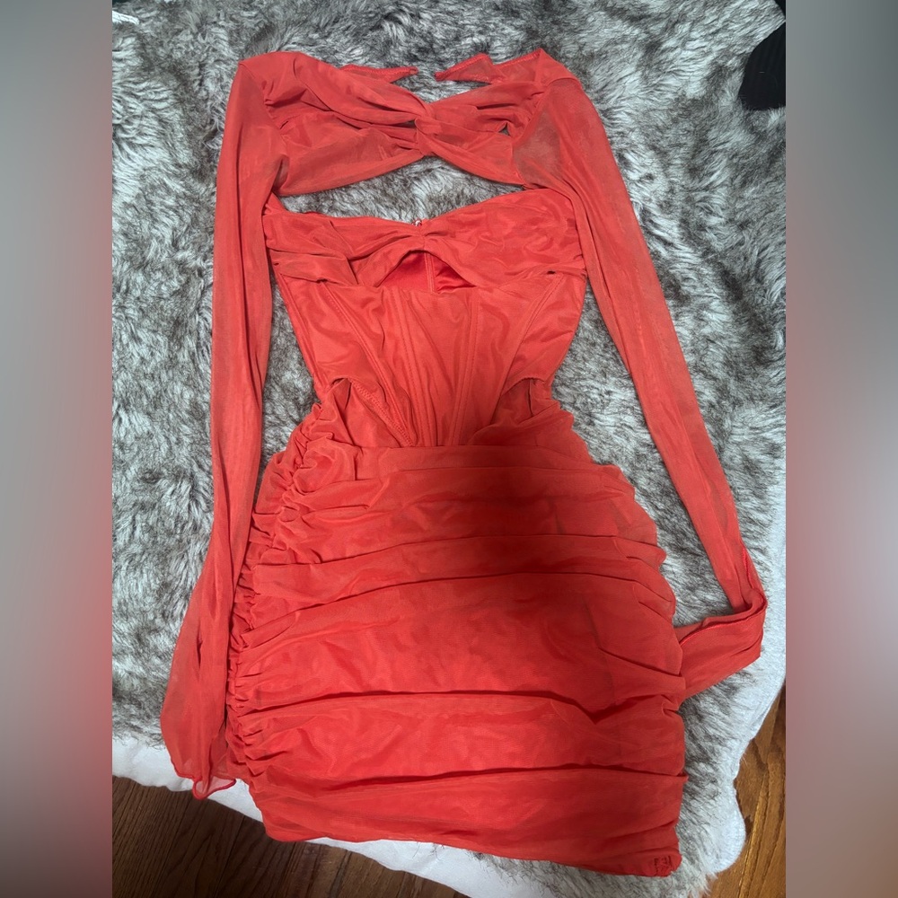Oh Polly Nirvana Red Dress